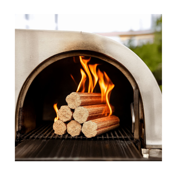 Heizfuxx BBQ Buchenholzbriketts – 972 kg Palette (54 x 18 kg) Premium Buchenbriketts für Grill & Feuerstelle